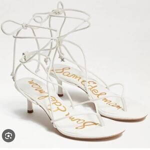 Sam Edelman Jamila Kitten Heeled Wrap Sandals Heels size 7.5